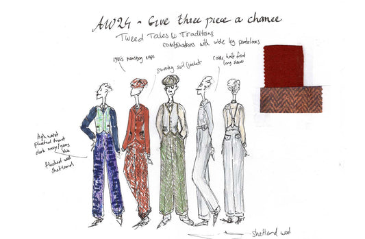 Tweed Tales and Traditions: From a 19th-Century Tailor’s Book to Today