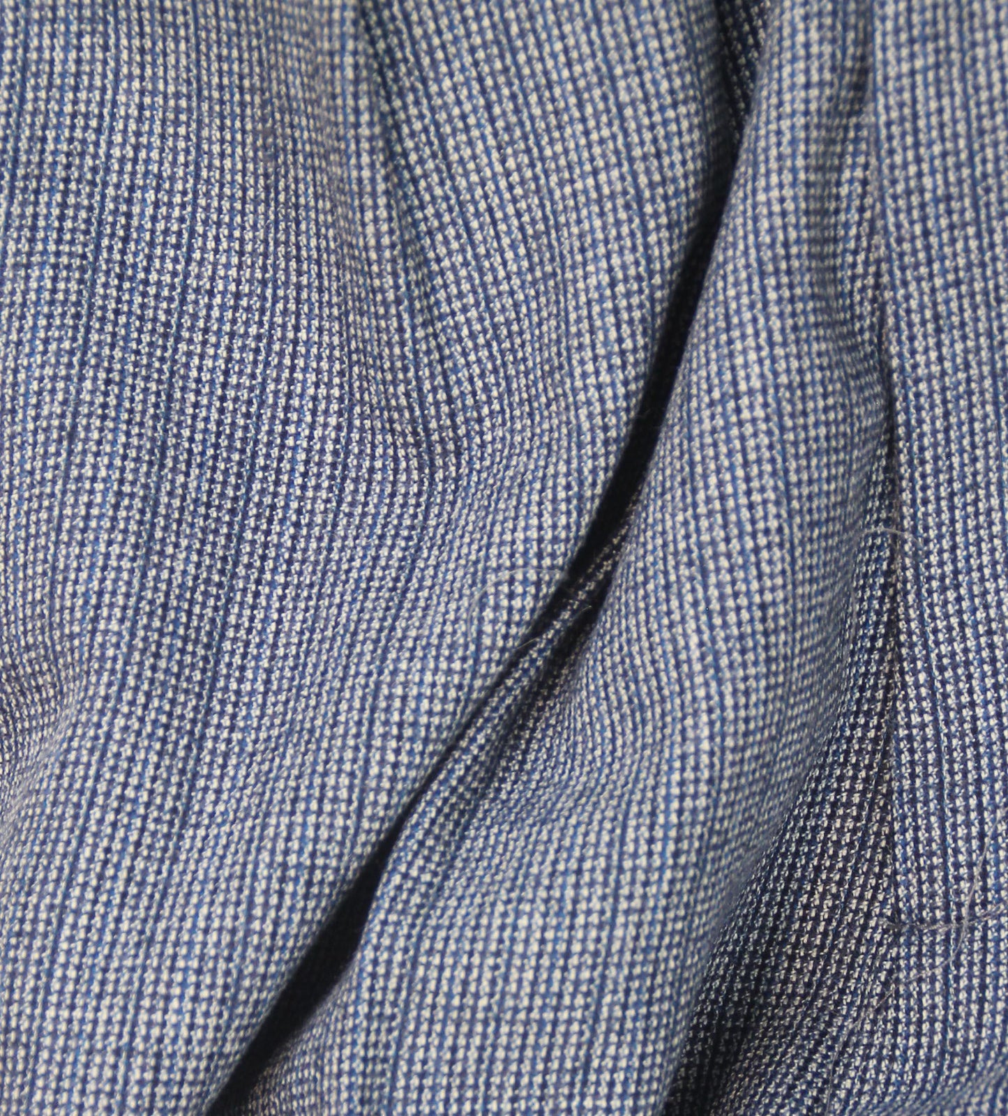 1940s Style Wool Trousers: High Waisted Pleated grey and Indigo Blue